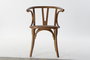 DKD Home Decor Silla Olmo Ratan Marrón