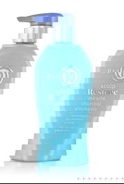 It's a 10, Scalp Restore Miracle, Carbón, Champú para el cabello, Elimina el exceso de aceite y la acumulación de residuos de productos, 295.7 ml