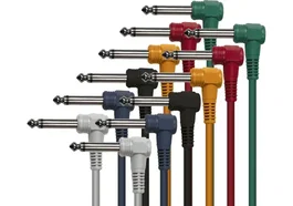 Yellowcab Juego De 6 Cables Patch 60 Cm Largo Jack Mono Macho A Jack Mono Macho Conectores Acodados