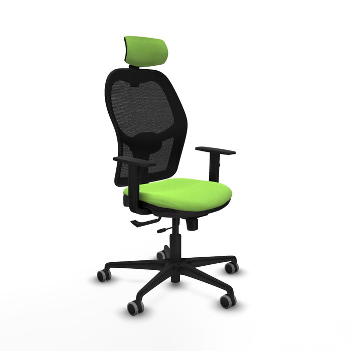 PIQUERAS Y CRESPO Silla de oficina Jorquera con mecanismo Sincro/Traslack, Pistacho y Negro PIQUERAS Y CRESPO Silla de oficina Jorquera con mecanismo Sincro/Traslack, Pistacho y Negro