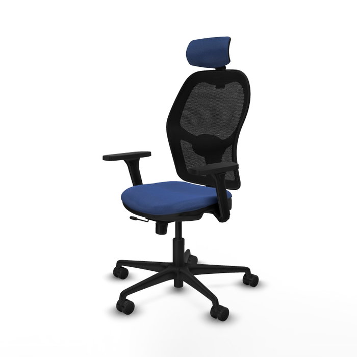 PIQUERAS Y CRESPO Silla de oficina Jorquera Azul marino y Negro PIQUERAS Y CRESPO Silla de oficina Jorquera Azul marino y Negro