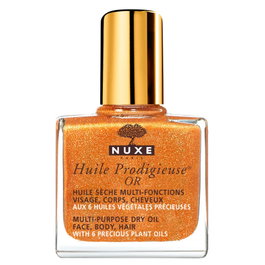 Huile Prodigieuse Or Multi-Purpose, Aceite corporal, Para cuerpo, cara & cabello, 10 ml *Miniatura