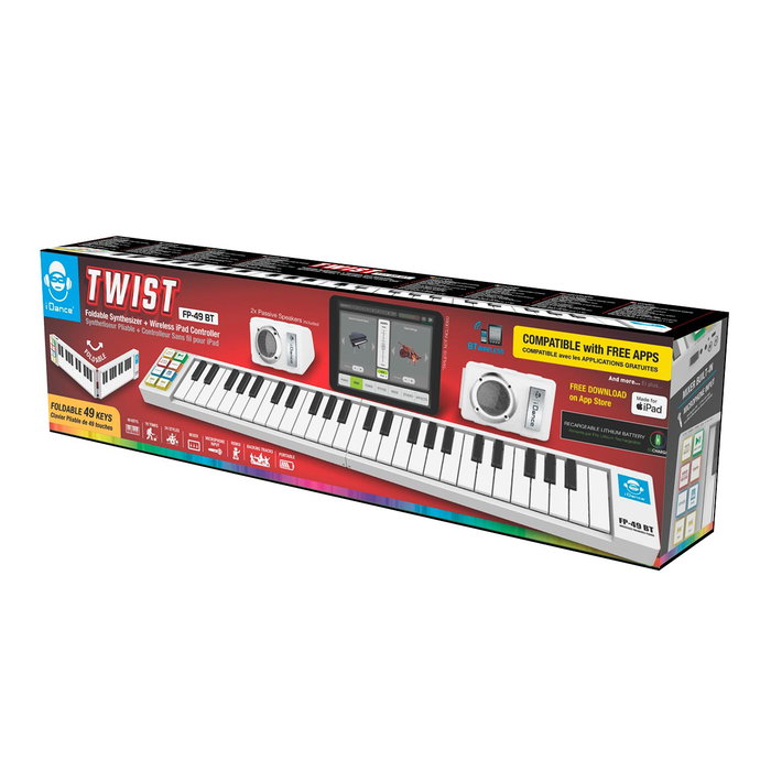 CEFA Teclado Plegable con Altavoces FP 49 00383