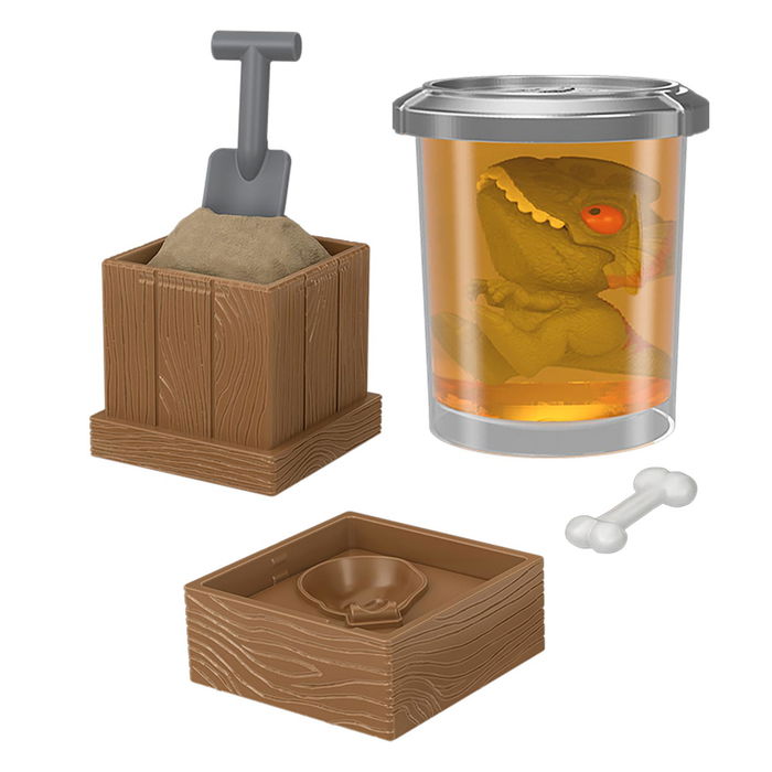 Mattel Jurassic World Crushivores Dinosaurio Std HVB29 Juguete con Plastilina Sensorial y Accesorios para Niños +4 Años