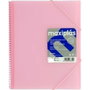 Grafoplás Carpeta Maxiplás A4 con 30 Fundas y Sobre, Rosa Soft