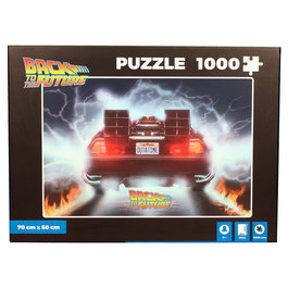 SD TOYS Puzzle Delorean Out a Time Regreso al Futuro 1000 Piezas 70x50cm