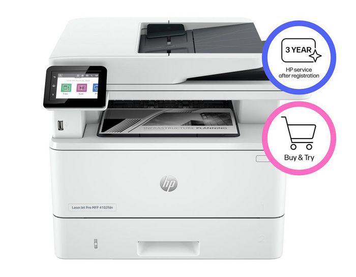 HP LaserJet Pro 4102fdn Multifunción Láser Monocromo HP LaserJet Pro 4102fdn Multifunción Láser Monocromo