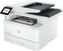 HP LaserJet Pro 4102fdn - Multifunción Láser Monocromo Blanco, Impresión/Copia/Escaneo/Fax, 1200x1200 ppp, Dúplex Automático, ADF, USB, Red, Pantalla Táctil