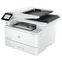 HP LaserJet Pro MFP 4102fdn - Impresora Multifunción Laser A4 Blanco y Negro 4 en 1, 40 ppm, Duplex Automático, ADF 50 Hojas, LAN, Con Tóner Inicial (2,900 Páginas), Blanco