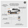 HP LaserJet Pro MFP 4102fdn - Impresora Multifunción Laser A4 Blanco y Negro 4 en 1, 40 ppm, Duplex Automático, ADF 50 Hojas, LAN, Con Tóner Inicial (2,900 Páginas), Blanco