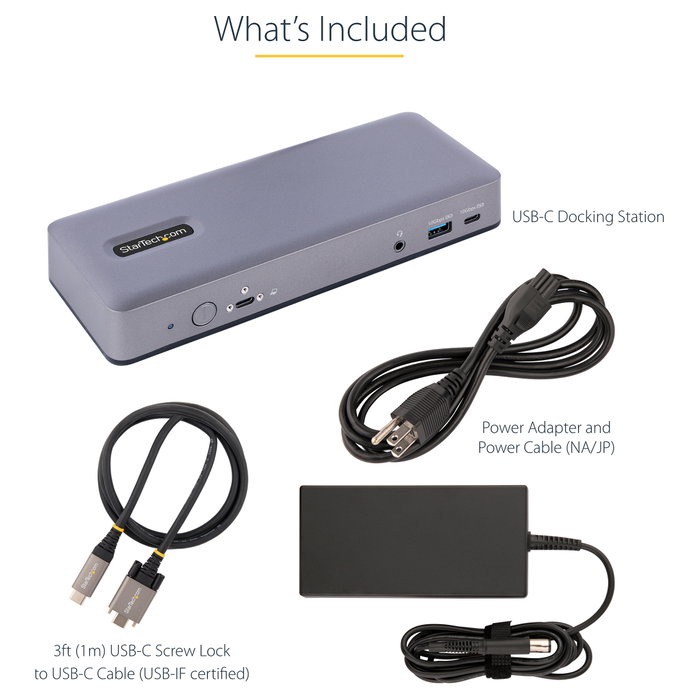 StarTech.com Docking Station USB-C VMM5320 14 en 1