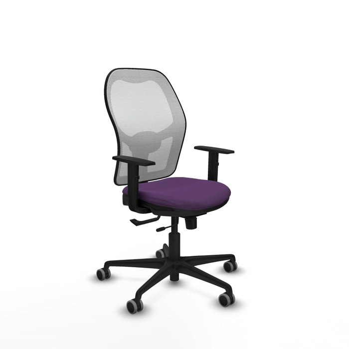 PIQUERAS Y CRESPO Silla de oficina Jorquera Morado y Blanco PIQUERAS Y CRESPO Silla de oficina Jorquera Morado y Blanco