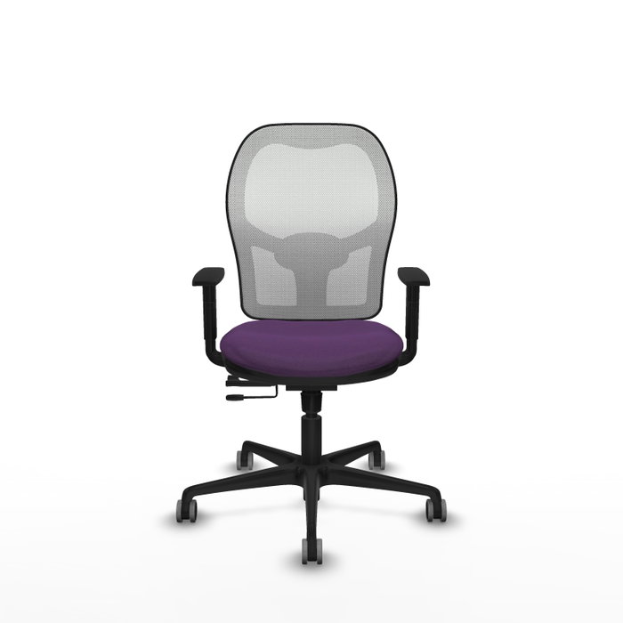 PIQUERAS Y CRESPO Silla de oficina Jorquera Morado y Blanco PIQUERAS Y CRESPO Silla de oficina Jorquera Morado y Blanco