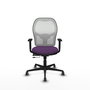 PIQUERAS Y CRESPO Silla de oficina Jorquera Morado y Blanco