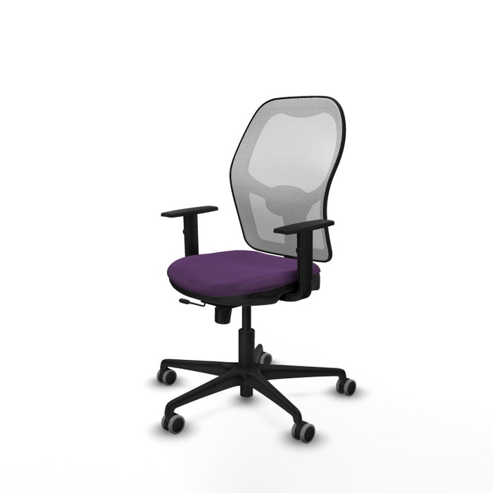 PIQUERAS Y CRESPO Silla de oficina Jorquera Morado y Blanco PIQUERAS Y CRESPO Silla de oficina Jorquera Morado y Blanco