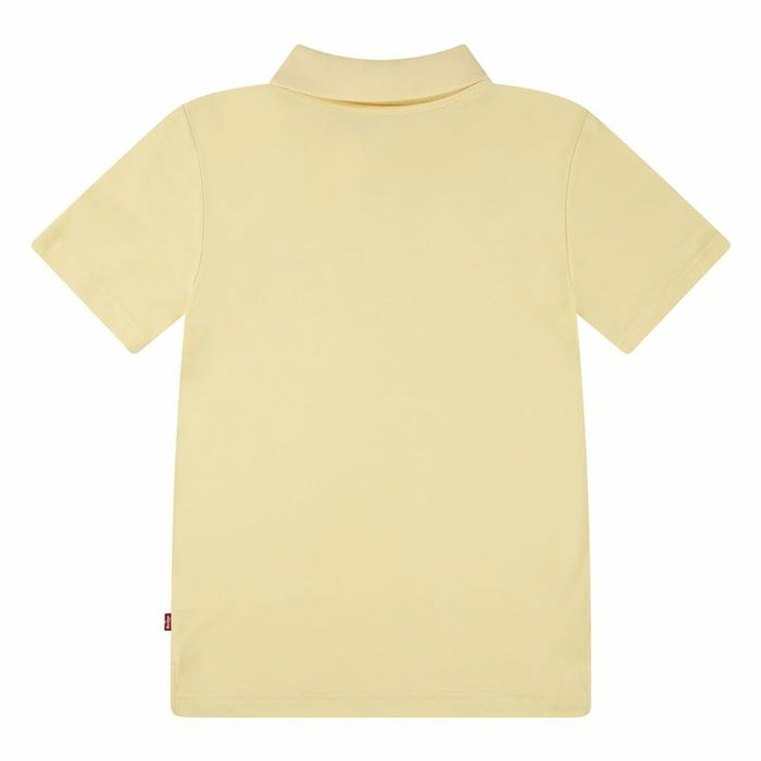 Polo de Manga Corta Niño Levi's Lvb Back Neck Tape Amarillo