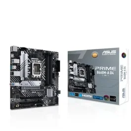 ASUS Prime B660M-A D4-CSM Placa Base Micro ATX Socket LGA 1700 Intel B660 DDR4 PCIe 4.0 2x M.2 USB 3.2 Gen 2 HDMI DisplayPort Aura Sync
