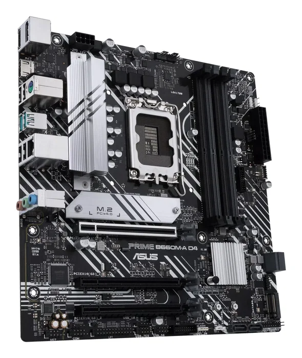 Asus Prime B660M-A D4-CSM con Socket LGA 1700 y DDR4 Asus Prime B660M-A D4-CSM con Socket LGA 1700 y DDR4