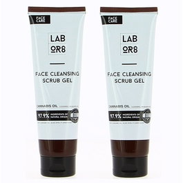 Labor8 Hemp face cleansing scrub gel 125