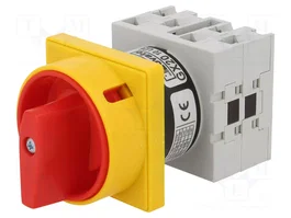 LOVATO ELECTRIC Interruptor de leva de 2 posiciones, 20A, 0-1