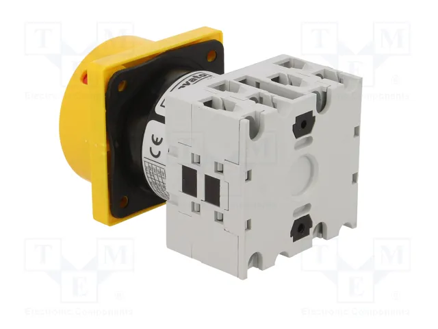 LOVATO ELECTRIC Interruptor de leva de 2 posiciones, 20A, 0-1