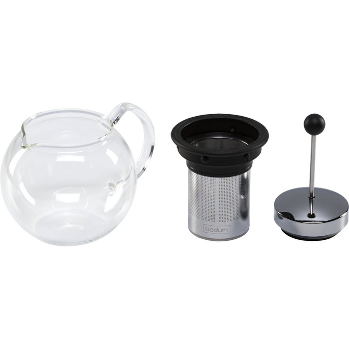 Bodum Assam F/INOX Cafetera de té 0,5 L Negra