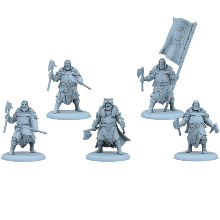 Asmodee Juego de Miniaturas Canción de Hielo y Fuego: Berserkers Umber Expansión Español CMON