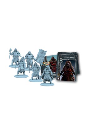 Asmodee Canción de Hielo y Fuego: Berserkers Umber expansión de miniaturas