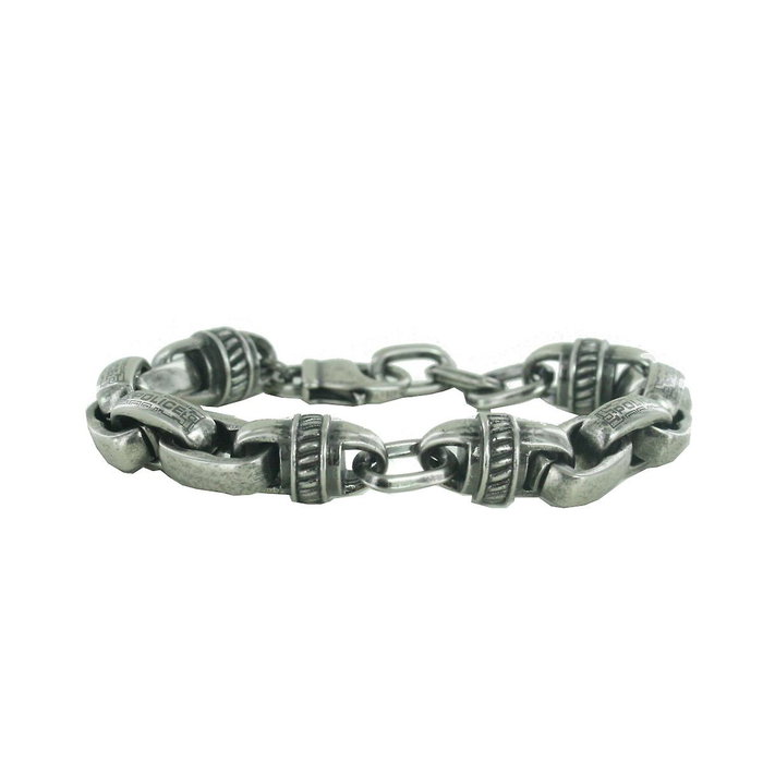 Police PJ22257BSB-02 Pulsera de Acero Inoxidable Gris Police PJ22257BSB-02 Pulsera de Acero Inoxidable Gris
