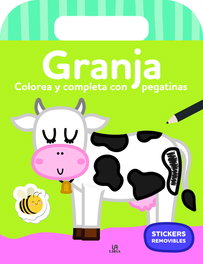 LIBSA Granja (Colorea y completa con pegatinas)
