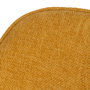 Silla Amarillo Tejido-Metal Contract 61 X 59,50 X 83 cm (Set de 2)