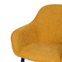 Silla Amarillo Tejido-Metal Contract 61 X 59,50 X 83 cm (Set de 2)