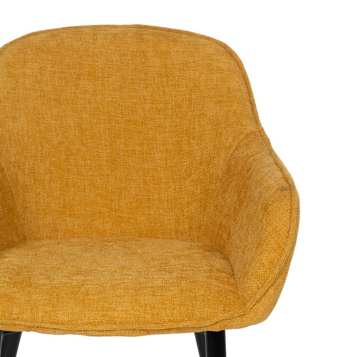 Silla Amarillo Tejido-Metal Contract 61 X 59,50 X 83 cm (Set de 2) Silla Amarillo Tejido-Metal Contract 61 X 59,50 X 83 cm (Set de 2)
