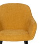 Silla Amarillo Tejido-Metal Contract 61 X 59,50 X 83 cm (Set de 2)