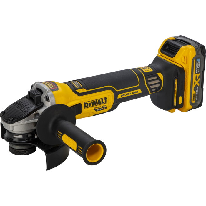DeWalt DCG405S2T-QW Amoladora Angular Inalámbrica de 18 V con 2 Baterías DeWalt DCG405S2T-QW Amoladora Angular Inalámbrica de 18 V con 2 Baterías