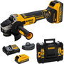 DeWalt DCG405S2T-QW Amoladora Angular Inalámbrica de 18 V con 2 Baterías
