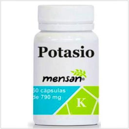 MENSAN Potasio 790Mg 60Cap. Mineral Esencial para el Organismo