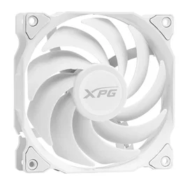 ADATA XPG Vento 120 - Ventilador para PC de 120mm, Blanco, con iluminación RGB, 1200 RPM, 45.3 CFM, 23 dB, Rodamiento de Ranura, 1 Unidad
