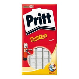 Pritt Masilla Adhesiva Blanca Multi-Tack 65 Pastillas (Set de 24 unidades) (Set de 24)