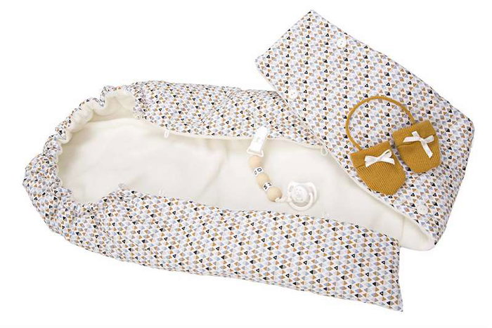 Muñecas Arias Muñeca Reborn 45 cm Rafael con Saco Portabebé Español