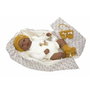 Muñecas Arias Muñeca Reborn Rafael de 45 cm con Saco Portabebé