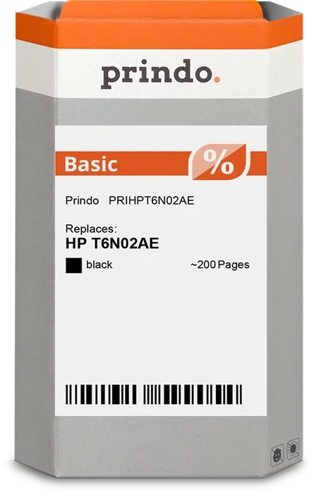 Prindo Cartucho de tinta negro PRIHPT6N02AE Basic Prindo Cartucho de tinta negro PRIHPT6N02AE Basic