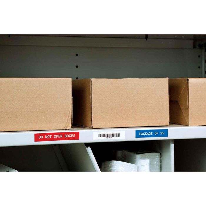 Brady B-595 Cinta de Vinilo Blanco sobre Rojo 19.05 mm x 6.40 m para BMP21-PLUS, BMP21-LAB, BMP21, IDPAL, LABPAL - Adhesión en PVC, Plásticos ABS y Superficies Texturadas Brady B-595 Cinta de Vinilo Blanco sobre Rojo 19.05 mm x 6.40 m para BMP21-PLUS, BMP21-LAB, BMP21, IDPAL, LABPAL - Adhesión en PVC, Plásticos ABS y Superficies Texturadas