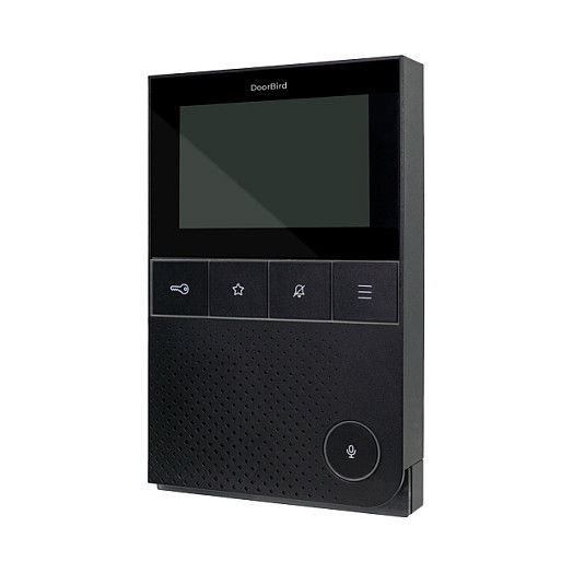 DoorBird A1101 Videoportero Interior IP Negro, Pantalla 4" IPS, WiFi, PoE