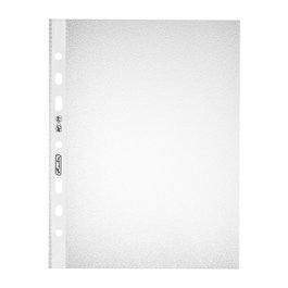 Herlitz Fundas de Presentación A5, Pack de 100 unidades