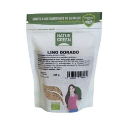 NATURGREEN Lino Dorado BIO 225grs Semillas Ecológicas