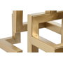 DKD Home Decor Candelabro de Metal Dorado 38x12x29 cm