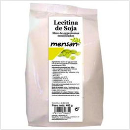 MENSAN Lecitina de Soja granulada 400g No Transgénica, Complemento Rico en Fosfolípidos y Vitaminas, para Yogur, Leche o Zumo