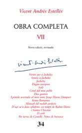 TRES I QUATRE, Obra completa revisada, volum 7, Vicent Andrés Estellés - TRES I QUATRE