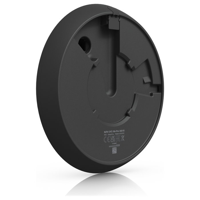 Ubiquiti UVC-G6-Pro-360-B - Cámara de Seguridad IP 360° G6 Pro, 12MP, Interior y Exterior, PoE+, Negro